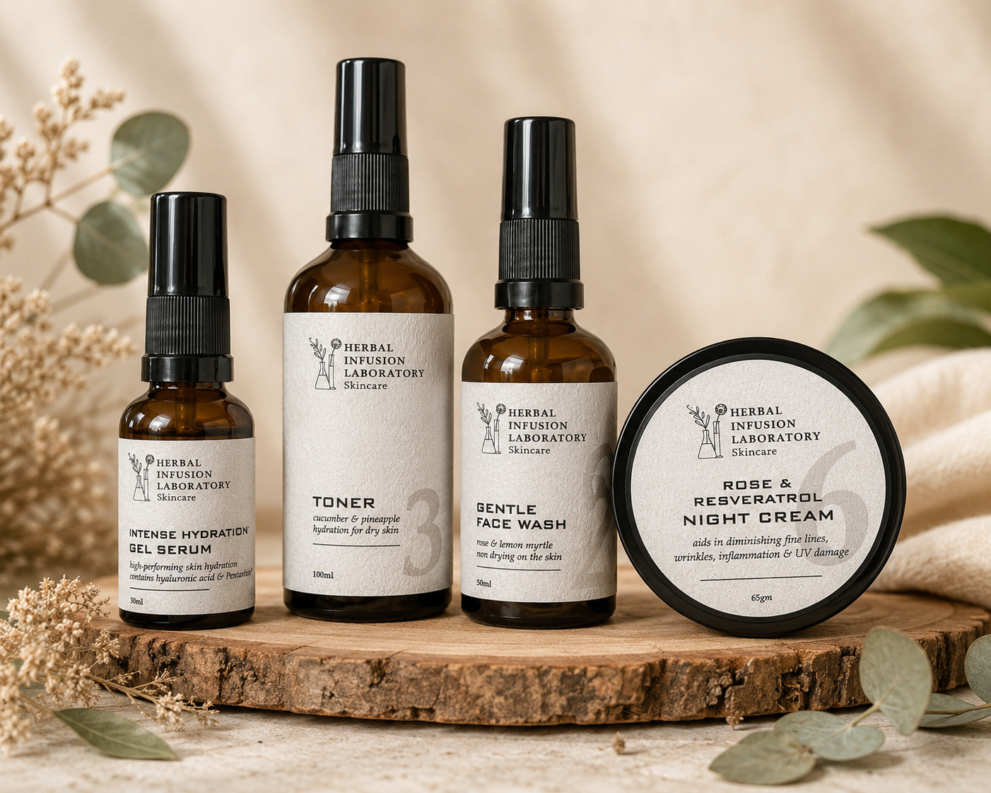 HiL skincare collection
